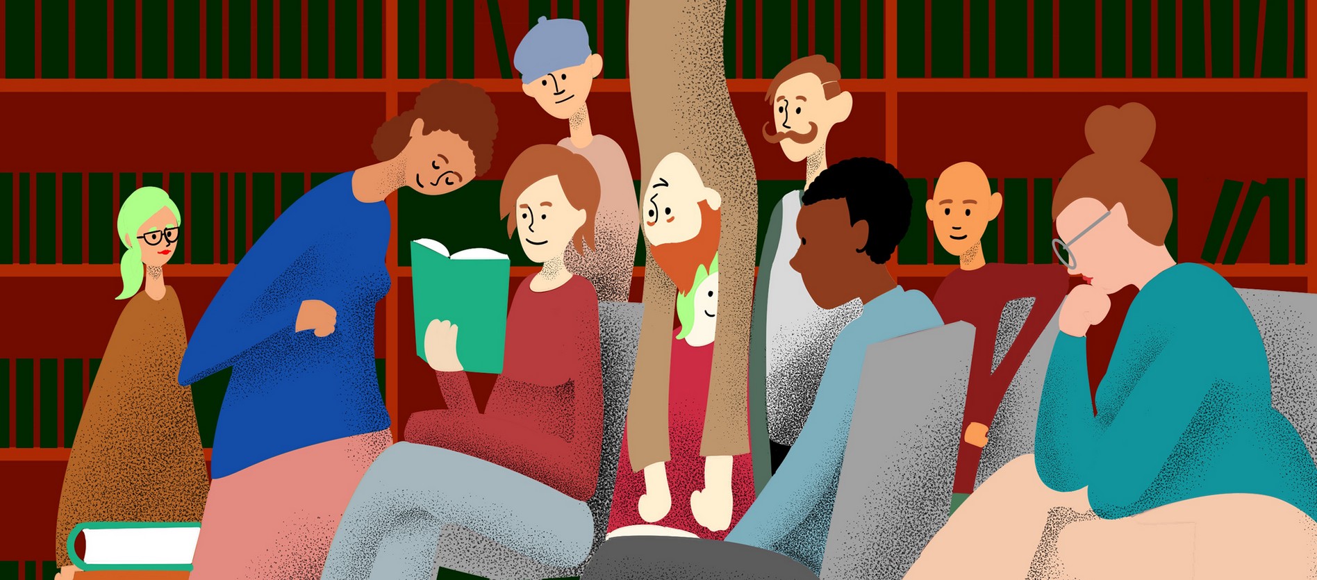Åpen lesegruppe/Shared reading — mandag 7. september